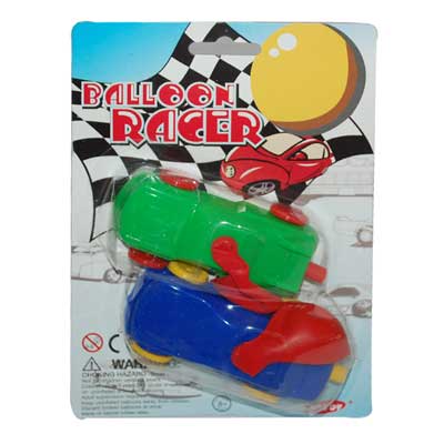 "BALLOON RACER CAR -002 - Click here to View more details about this Product